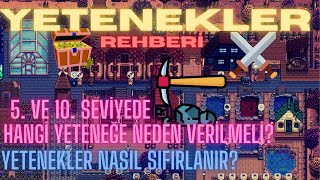 Stardew Valley Yetenekler ve Meslek Uzmanlıkları I REHBER I