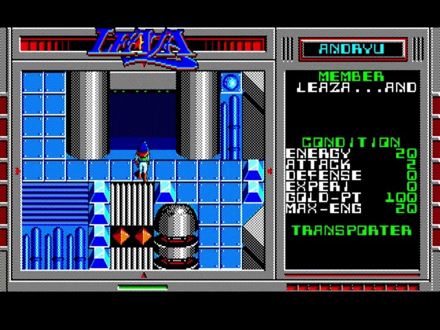 Cosmo Saint Leaza (COSMO聖士LEAZA) for the NEC PC-88 - YouTube