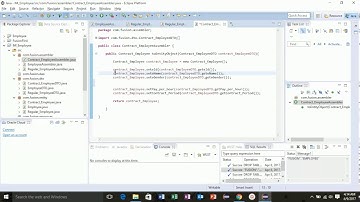 Lesson 29  (Hibernate for Beginners) Setup Employee Assembler Classes for Table per Hierarchy