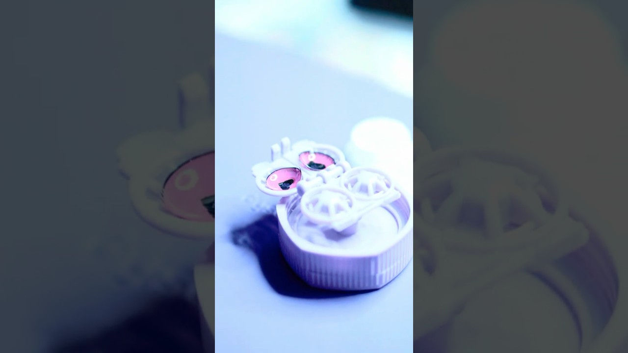 These Sparkle PINK CONTACT LENSES Might Blur Your Vision [4K HDR HLG]