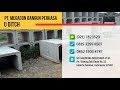 Pabrik U Ditch Beton di Pasar Minggu Jakarta Selatan • 0819 3299 8507