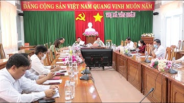 Hội nghị trực tuyến kết quả triển khai Đề án 06/CP trên địa bàn tỉnh An Giang