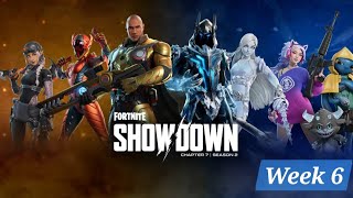 FORTNITE SHOWDOWN Week 6 Quests