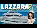 Touring this 20042021 80ft lazzara fly yacht  lazzara charter yacht