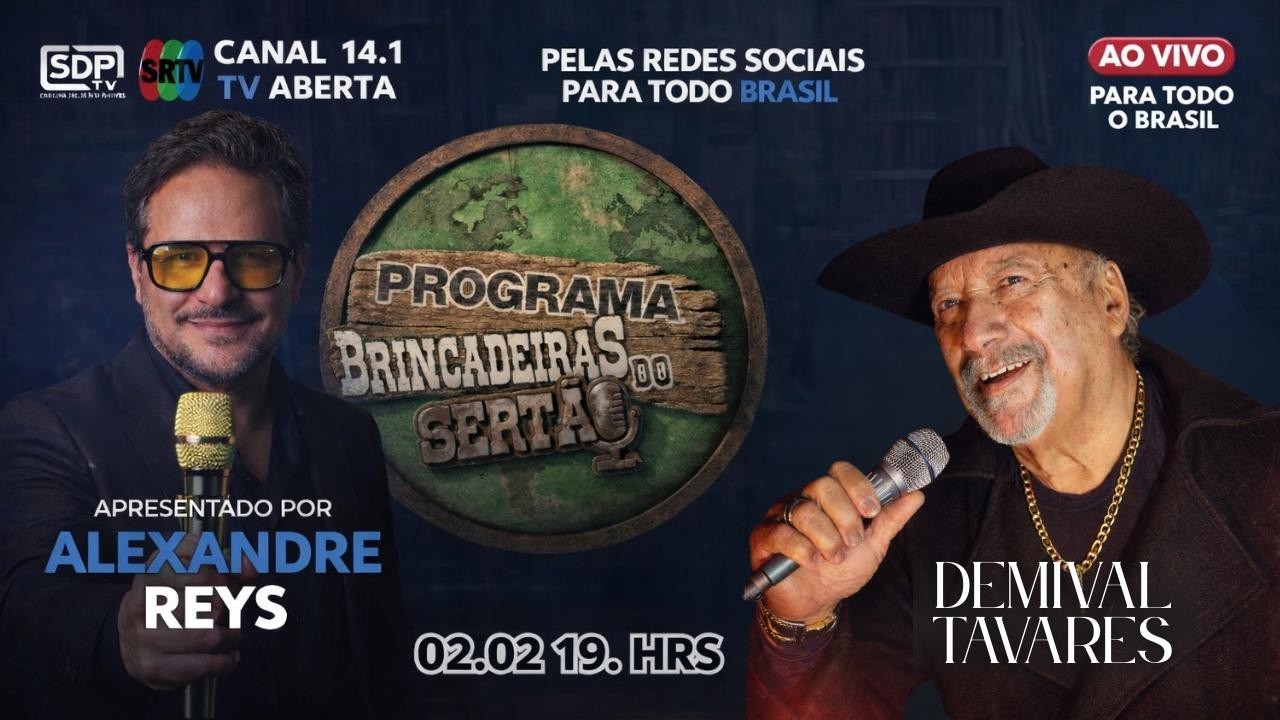 Demival Tavares no Programa Brincadeiras do Sertão | Participação especial com Darly e Darleno