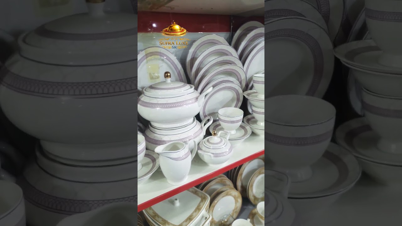 Royal turkish tea set design 