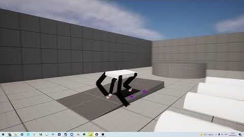 Unreal Engine Procedural Animation Walk 2