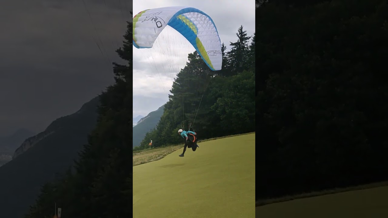 PARAPENTE - École Décollage à Planfait, Talloires