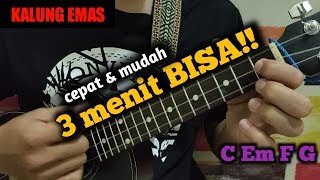 TUTORIAL KENTRUNG - KALUNG EMAS (cepat & mudah)