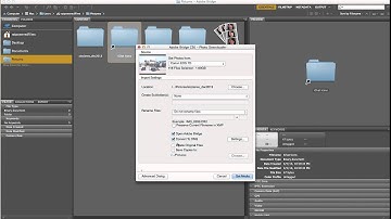 Using PhotoDownloader in Bridge CS6