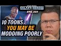 10 toons you may be modding poorly w timestamps april 2024