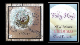 Fairy Hugs New Release Christmas Card Tutorial   HD 1080p