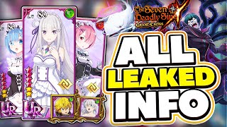 RE:ZERO COLLAB! ALL LEAKED INFO! | Seven Deadly Sins: Grand Cross