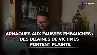 Download Lagu Arnaques aux fausses embauches : des dizaines de victimes portent plainte｜TF1 INFO MP3