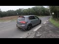 VW GOLF GTI TCR STAGE 2 TUNED on AUTOBAHN & ROAD