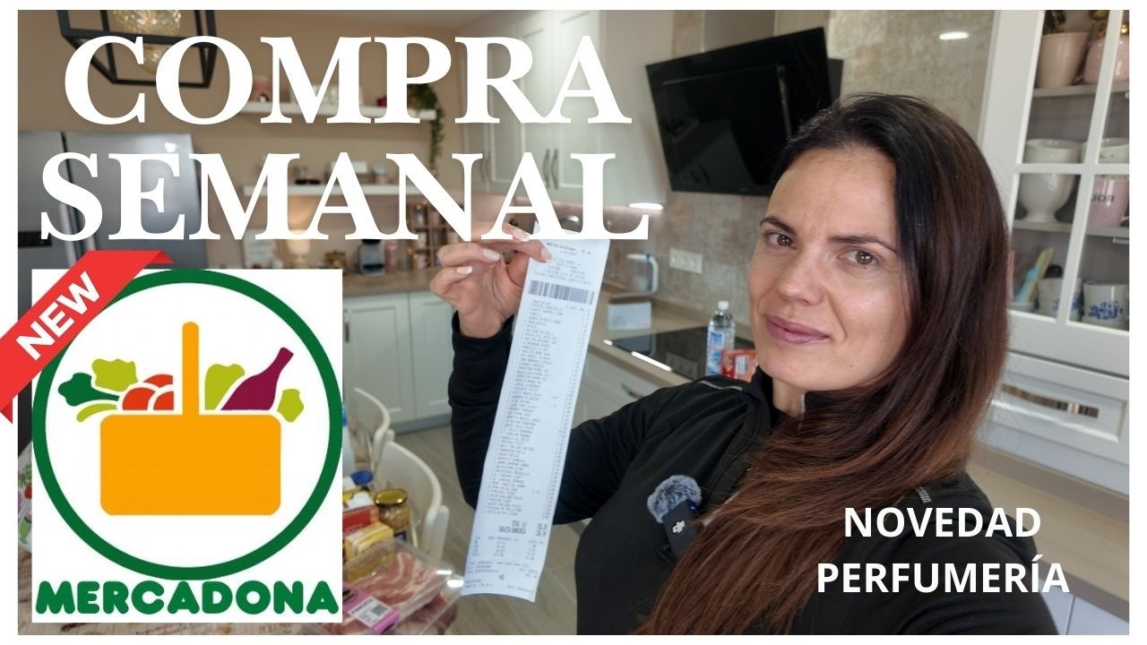 COMPRA SEMANAL  Fin de mes  💶   MERCADONA 💶 NOVEDAD PERFUMERÍA 🎀 //FAMILIABOMBONASO