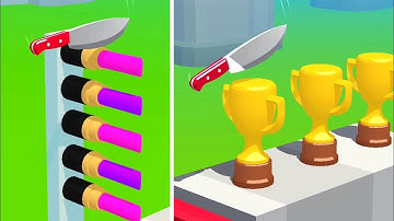 Slice it All Gameplay! Satisfying and Relaxing ASMR Slicing Video