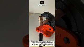 Perfect Copper Pipe Soldering Trick for Leak-Proof Plumbing #DIY #Plumbing #Tools