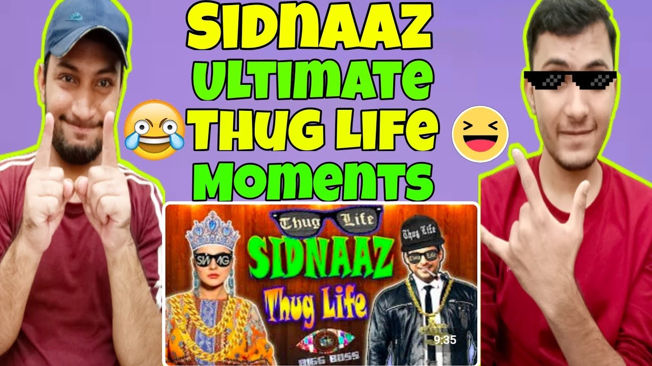 Pakistani Reaction On Sidnaaz Thug Life |Siddharth & Shehnaz Gill Thug Life|