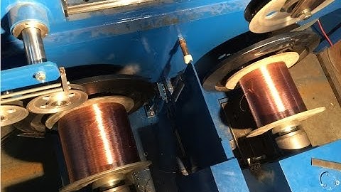 HXE-17DST Medium wire drawing machine with annealer / Auto bobbins change