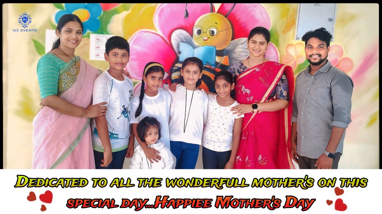 EKATVA KIDS PLAYS SCHOOL NDG Dedicated to all the mother's on this special day...Happiee Mother's D