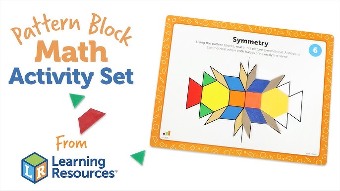 Pattern Block Math Activity Set - YouTube pattern-block-math-activity-set-youtube
