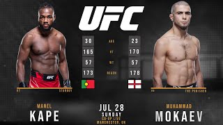 MUHAMMAD MOKAEV vs MANEL KAPE Full Fight UFC 304