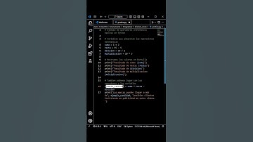 Cuales son los operadores matemáticos básicos para Python #estudiantesdesistemas #programadores