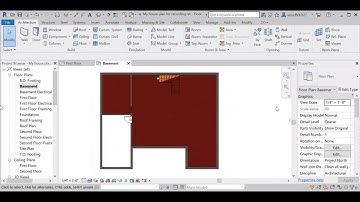 16 - Intro To Revit - New Basement Floor Type