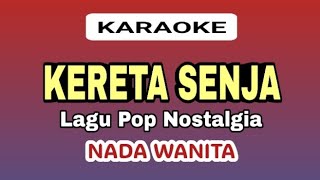 Download Lagu KERETA SENJA - Karaoke Wanita @pujigepeng27  MP3
