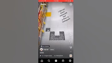 minecraft filter in instagram!