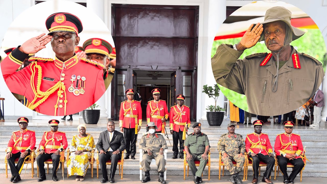 President Museveni Retires Seven UPDF Generals