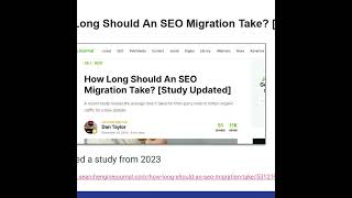 Recovering SEO Traffic After a Website Migration | Migration Study Breakdown