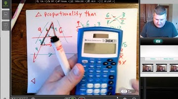 Triangle proportionality and midsegment