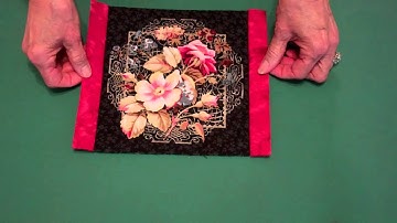 How To Add a Square End Quilt Binding
