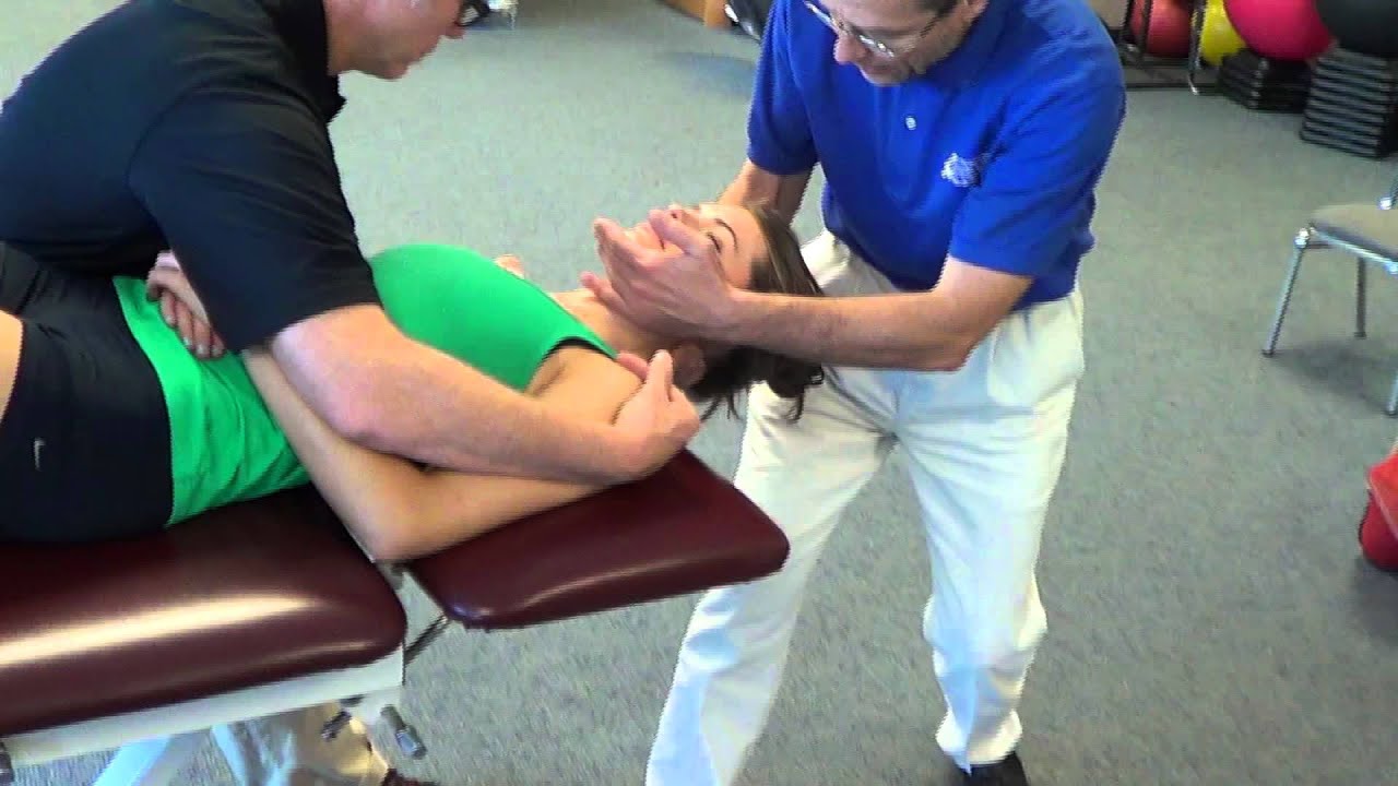 Neck: Traction with Rotation - Physical Therapy