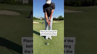 The BEST Golf Drill for Chipping ⛳️ #golfswingtips #shorts
