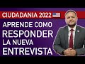 EXAMEN DE CIUDADANIA AMERICANA 2022 DESDE LA SALA DE ESPERA.