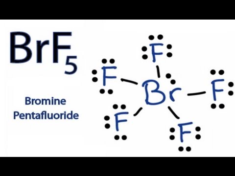 تصویری: چند جفت تنها در BrF5 وجود دارد؟