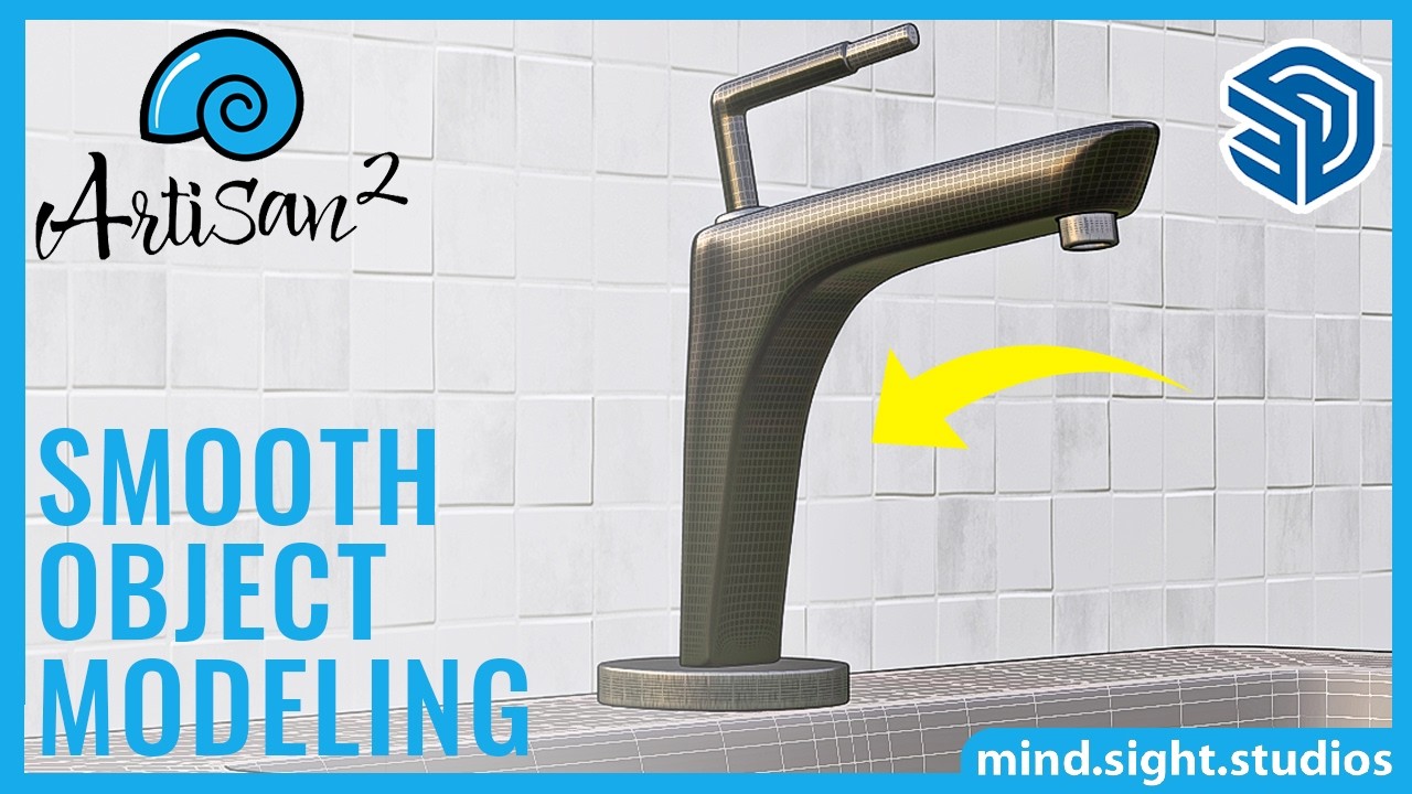 Modeling Curvy and Organic Objects with Artisan in SketchUp