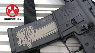 MAGPUL Ostrich PMAG High Capacity of Awesomeness Laser Engraving