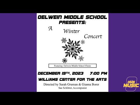 Oelwein Middle School Choir Concert
