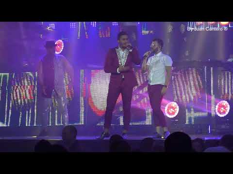 Orquesta París de Noia 2019-El patio y Me haces falta ®Juan Cantero-Recinto Ferial, Vegadeo
