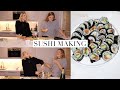HOW TO MAKE EASY SUSHI AND GET TO KNOW US!