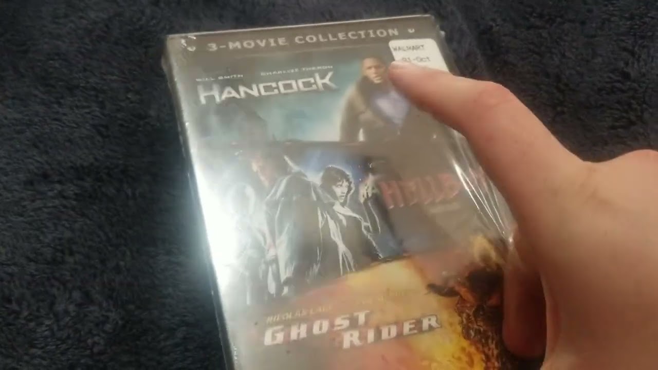 3-movie collection Hancock, hellboy & ghost rider dvd unboxing - YouTube