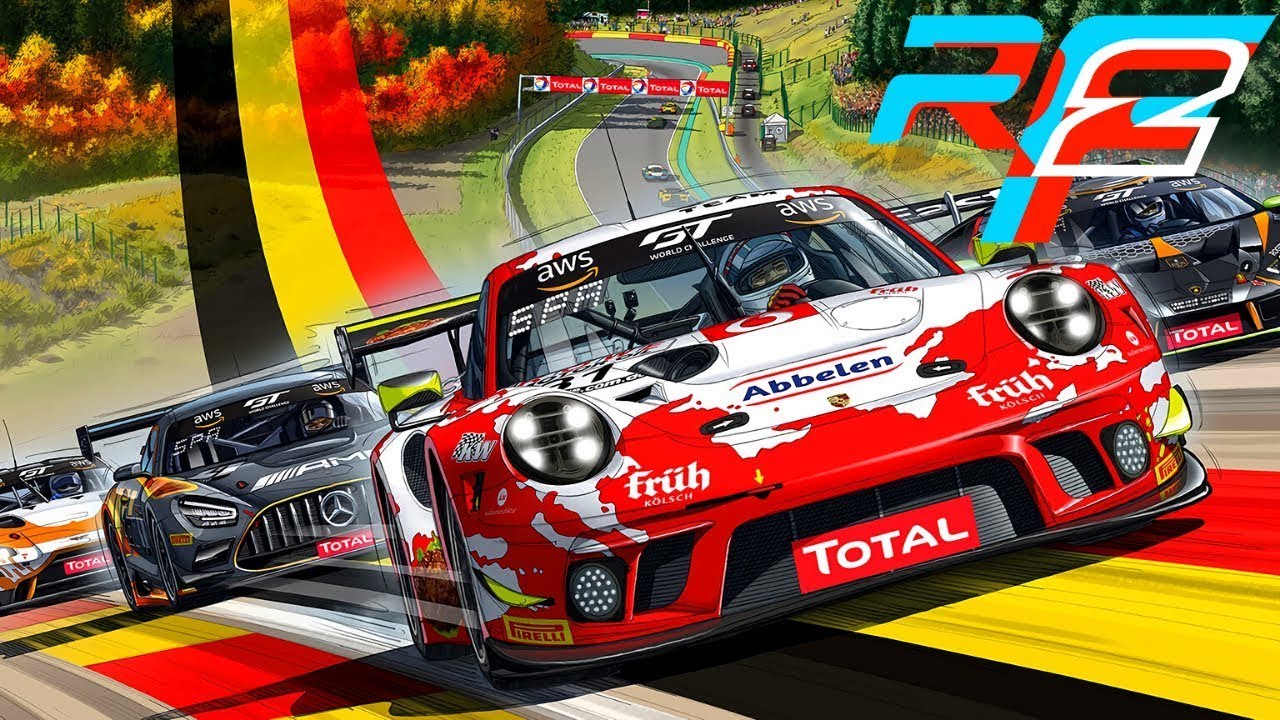 Тест руля Logitech G923 в rFactor 2 - обязательно стоит попробовать!