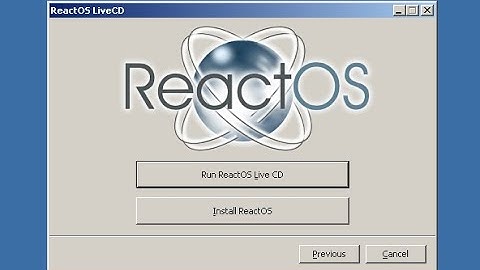 React OS - Live environment from the nightly build.