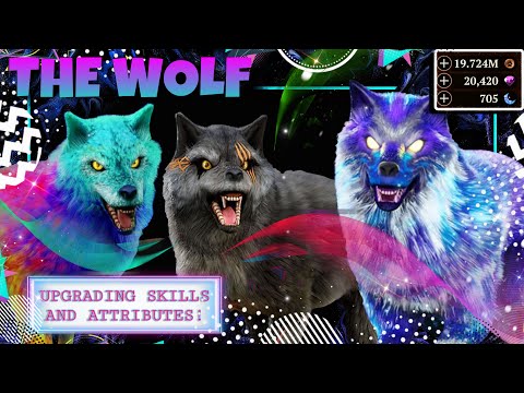 The WOLF simulator | Upgrading skills and attributes | DB and ATTACK!! #shorts