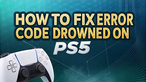 How to fix Error Code Drowned in Minecraft on PS5