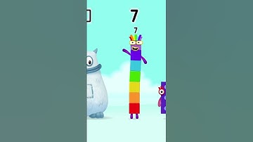 Numberblocks 8 Magic Run - Numberblocks big tom stomach Adventure | Number Counting Go Explore